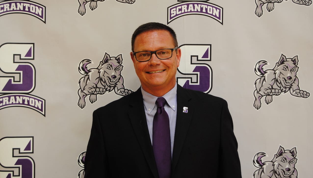 Dave Martin, director of athletics at The University of Scranton, has been named a 2017-18 recipient of the National Association of Collegiate Directors of Athletics (NACDA) Under Armour Athletic Director of the Year Award. 